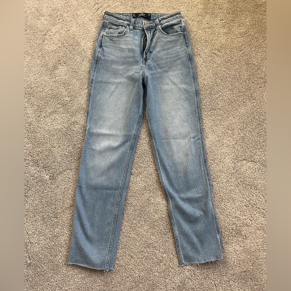 Classic Hollister Blue Women's Mom Jeans